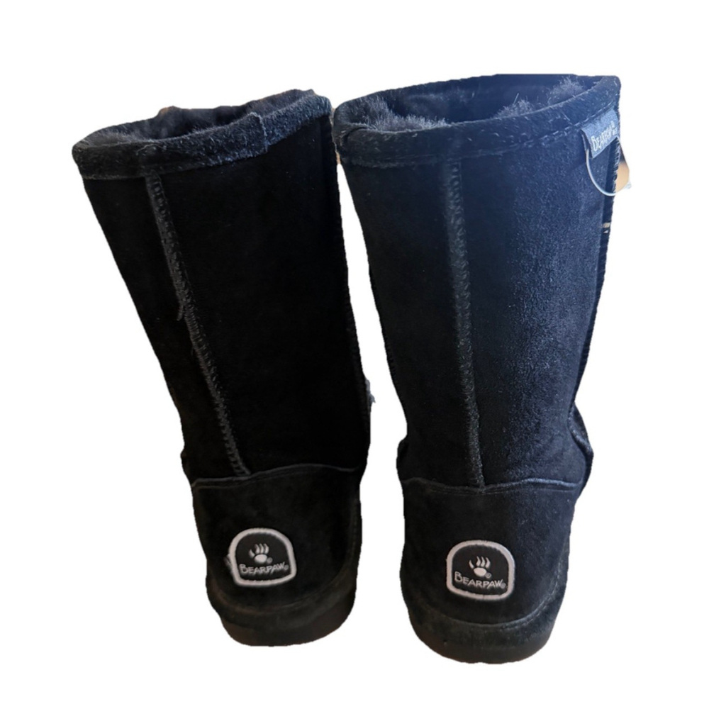 BEARPAW WOMENS BOOT BLACK COLOR SIZE 9 - Picture 7 of 7